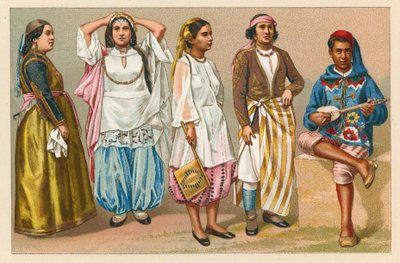Traje africano de French School
