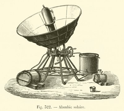 Alambique solar de French School