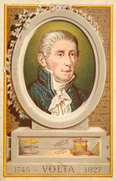 Alessandro Volta, físico italiano de French School