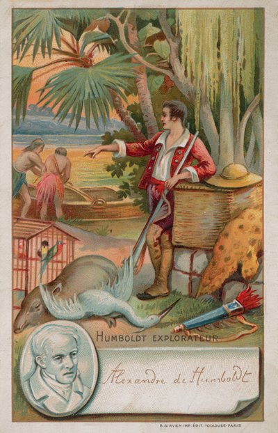 Alexander von Humboldt, geógrafo, naturalista y explorador prusiano (1769-1859) de French School