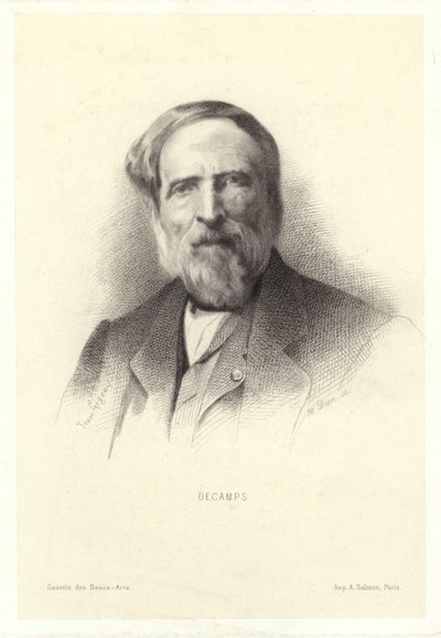 Alexandre-Gabriel Decamps, pintor francés de French School