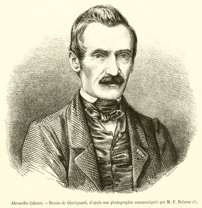 Alexandre Calame de French School