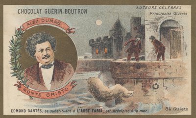 Alexandre Dumas (1802-1870), escritor francés, autor de “El Conde de Montecristo”, novela (1845-1846) de French School