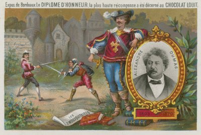 Alexandre Dumas (1803-1870) de French School