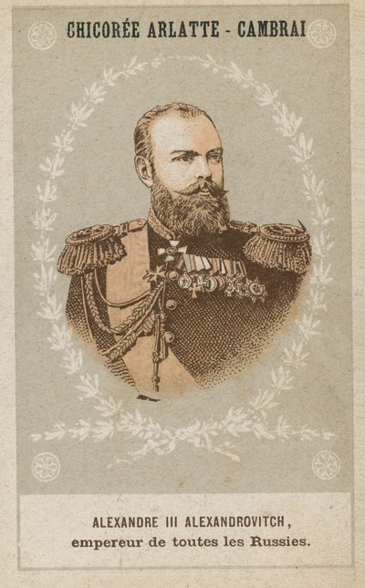 Alejandro III Alexandrovitch, emperador de todas las Rusias de French School
