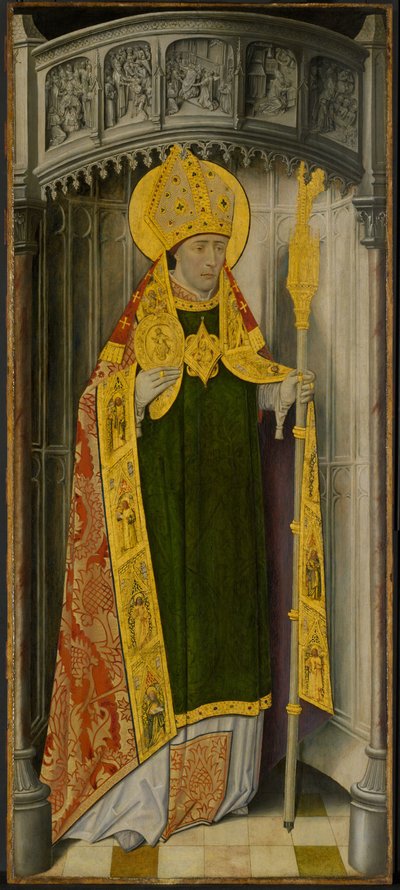 Retablo de Thuison-les-Abbeville: San Honorato de French School