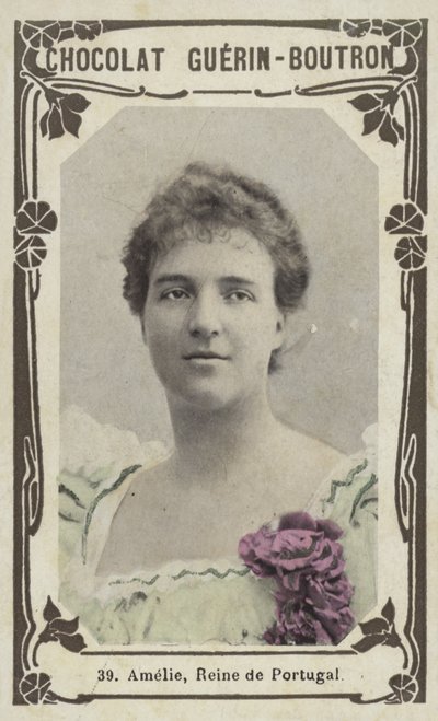 Amelia, Reina de Portugal de French School