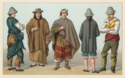Traje de América de French School