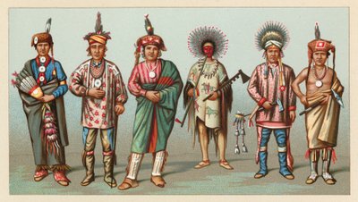 Traje de América de French School