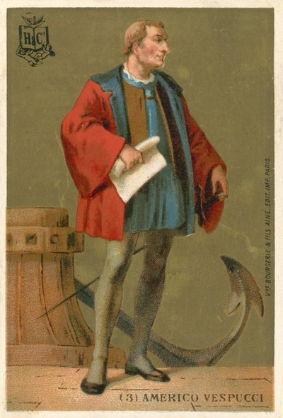 Américo Vespucio, navegante italiano de French School