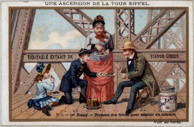Ascenso a la Torre Eiffel: se toma fuerzas en el primer piso de French School