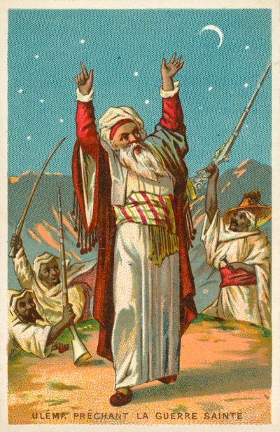 Un ulama predicando la Yihad de French School