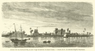 Antiguo fuerte de Richard-Toll, a ciento veinte kilómetros de Saint-Louis de French School