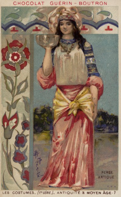 Traje persa antiguo de French School