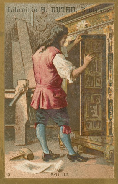 André Charles Boulle (1642-1732), ebanista francés de French School