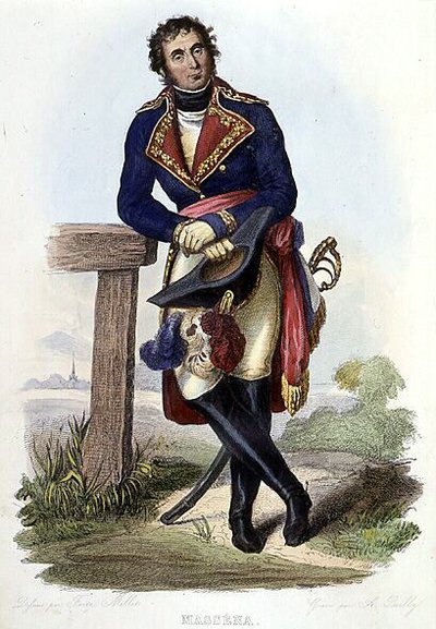 Andre Massena (1758-1817), Mariscal de Francia, Duque de Rivoli de French School