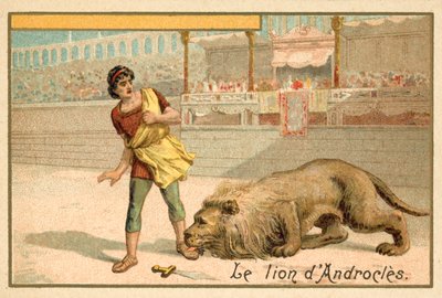 Androcles y el león de French School