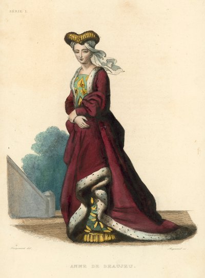 Anne de Beaujeu de French School