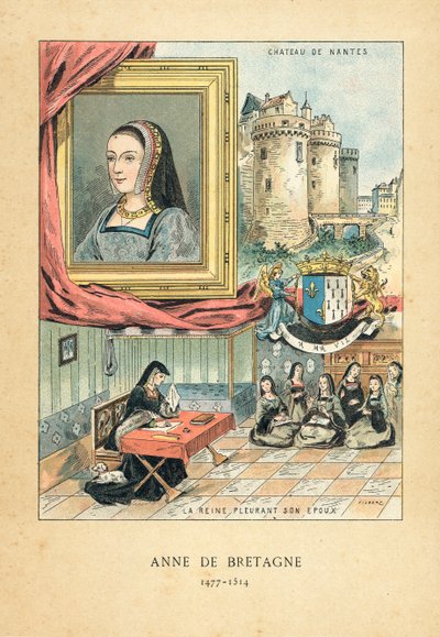 Ana de Bretaña de French School