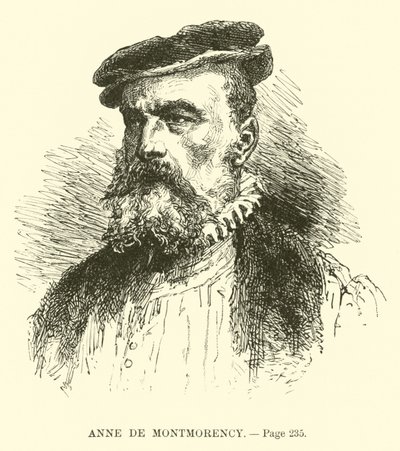 Ana de Montmorency de French School