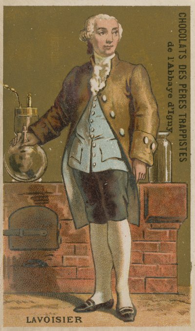 Antoine Lavoisier, químico francés de French School