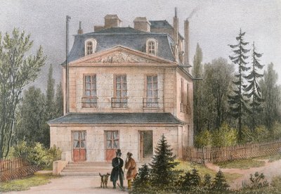 Antoine de Fourcroy en el Jardin des Plantes en París de French School