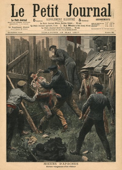Comportamiento apache, ilustración de 