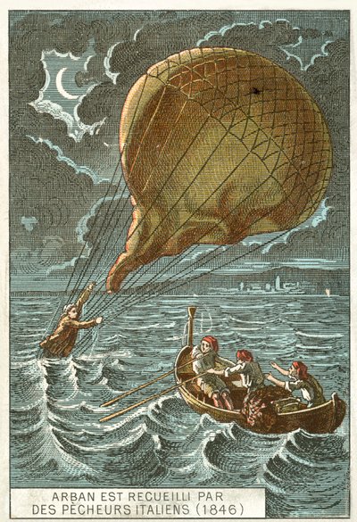 Arban rescatado por pescadores italianos de French School