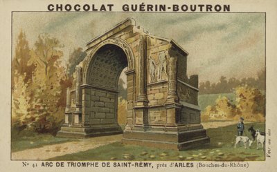 Arco de Triunfo de Saint-Remy, cerca de Arles, Bocas del Ródano de French School