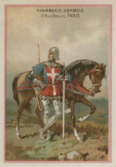 Arqueros a caballo de French School
