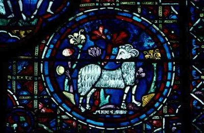 Aries, de la ventana del zodiaco de French School