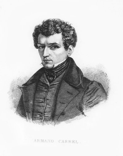 Armand Carrel (grabado) de French School