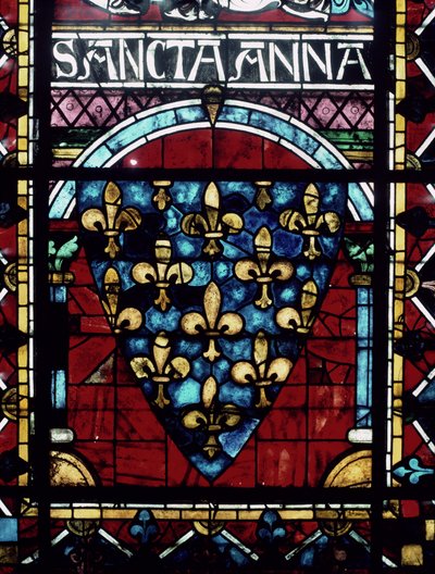 Escudo de Francia, siglo XIII de French School