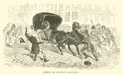 Arresto de Georges Cadoudal de French School