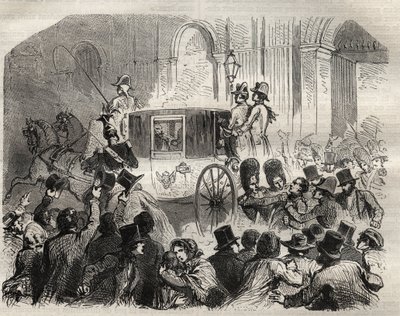 Arresto de Louis Alibaud tras su intento de asesinato de Luis Felipe I, Rey de los Franceses, 25 de junio de French School