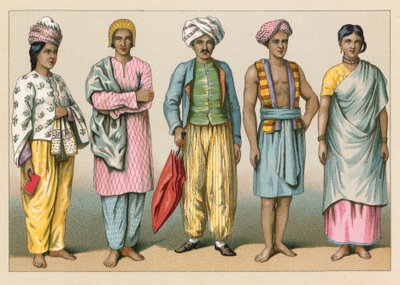 Traje de Asia de French School
