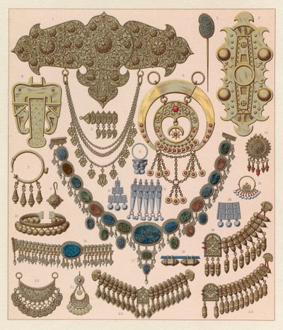 Traje de Asia de French School