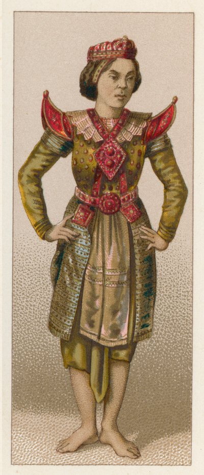 Traje asiático de French School