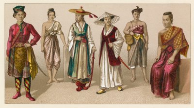 Traje de Asia de French School