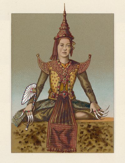 Traje de Asia de French School