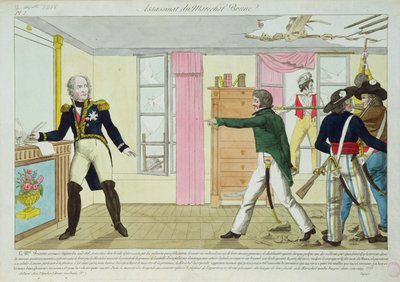Asesinato del Mariscal Brune en Aviñón, 2 de agosto de 1815, 1815 de French School