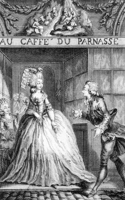 En el Café del Parnaso de French School