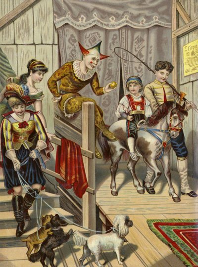 Entre bastidores en un circo de French School