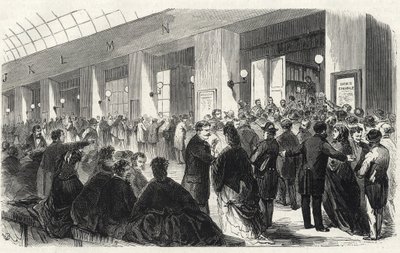 Banque - Société Générale - emisión de cinco y dos francos - 1871 de French School