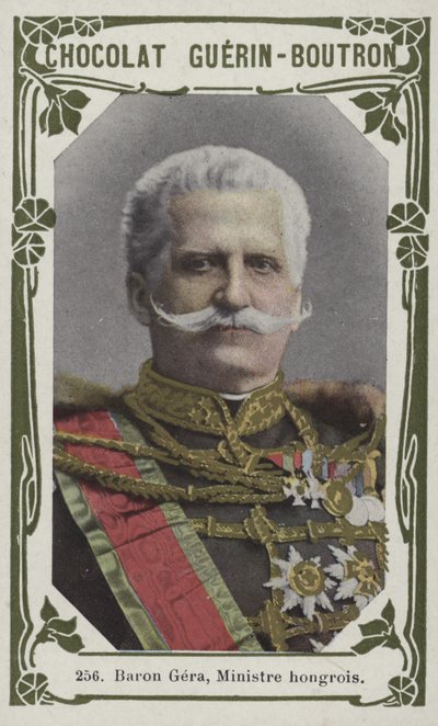 Barón Gera, Ministro húngaro de French School
