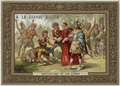 Bartolomé de las Casas, historiador español del siglo XVI; reformador social y fraile dominico de French School