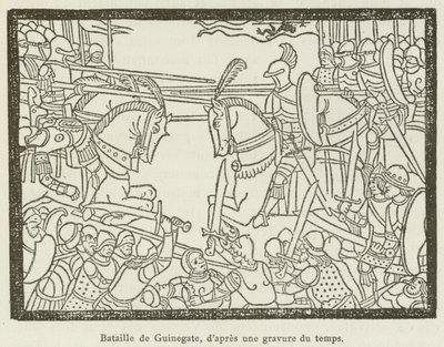 Batalla de Guinegate de French School