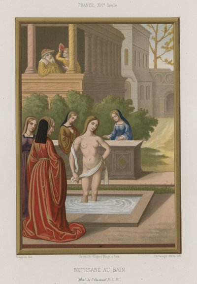 Betsabé bañándose de French School