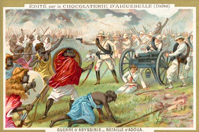 Batalla de Adwa, Primera Guerra Italo-Etíope de French School