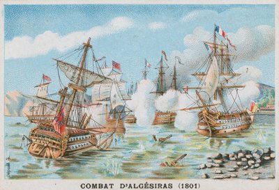 Batalla de Algeciras, 1801 de French School